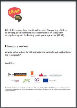 Literature review: What do we know about life skills and leadership training for vulnerable children and young people?